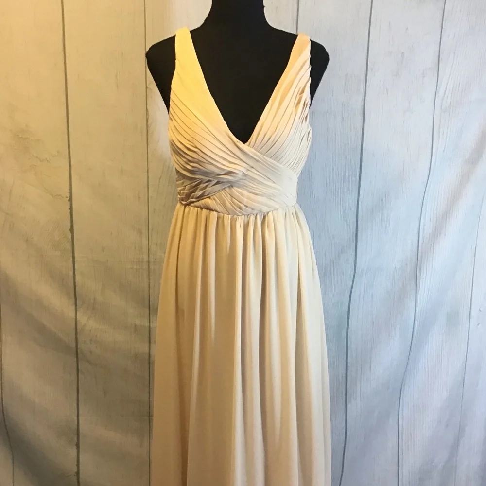 NEW BHLDN Anthropologie Corsa Chiffon Dress Size Small